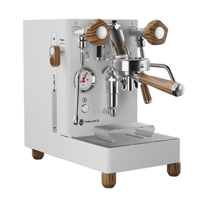 Lelit Mara X V3 Espresso Machine — White & Zebra