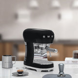 Smeg Retro Espresso Machine (Open Box) — Black