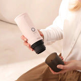 OutIn Nano Portable Electric Espresso Machine, Brewer Rose Quartz