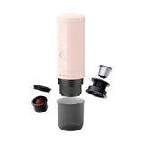 OutIn Nano Portable Electric Espresso Machine, Brewer Rose Quartz