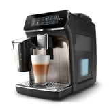Philips Series 3300 LatteGo & Iced Coffee Automatic Espresso Machine, Black Chrome