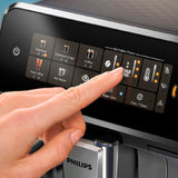 Philips Series 3300 LatteGo & Iced Coffee Automatic Espresso Machine, Black Chrome