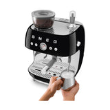 SMEG Manual Espresso Machine — Black