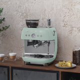 SMEG Manual Espresso Machine — Green
