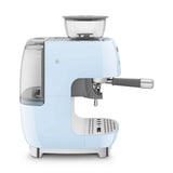 SMEG Manual Espresso Machine — Pastel Blue