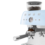 SMEG Manual Espresso Machine — Pastel Blue