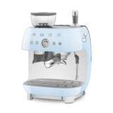SMEG Manual Espresso Machine — Pastel Blue
