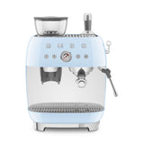 SMEG Manual Espresso Machine — Pastel Blue
