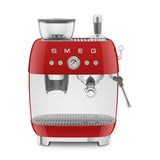 SMEG Manual Espresso Machine — Red