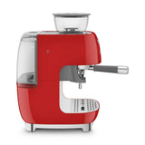 SMEG Manual Espresso Machine — Red