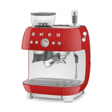 SMEG Manual Espresso Machine — Red
