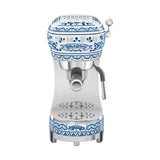 Smeg × Dolce&Gabbana Manual Espresso Machine — Blu Mediterraneo