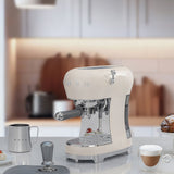 Smeg Retro Espresso Machine — Cream