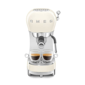 Smeg Retro Espresso Machine — Cream