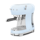 Smeg Retro Espresso Machine — Pastel Blue