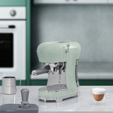 Smeg Retro Espresso Machine — Pastel Green