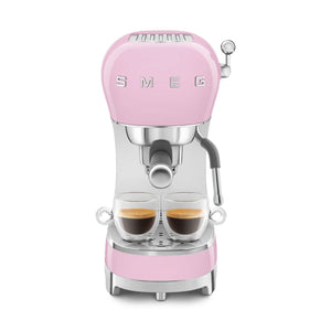 Smeg Retro Espresso Machine — Pink