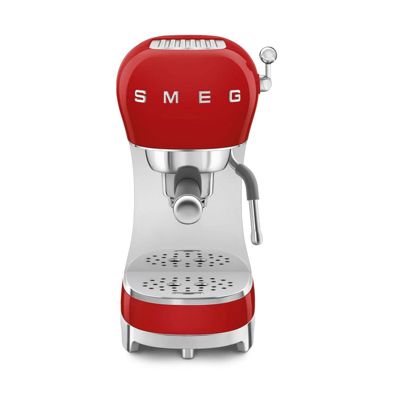 Smeg Retro Espresso Machine — Red