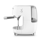 Smeg Manual Espresso Coffee Machine With Cold Brew, White #ECF03WHUS