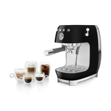 Smeg Espresso Machine with Cold Brew — Black