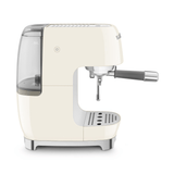 Smeg Manual Espresso Coffee Machine With Cold Brew, Cream #ECF03CRUS