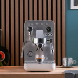 Smeg Minipro Espresso Machine — Matte White