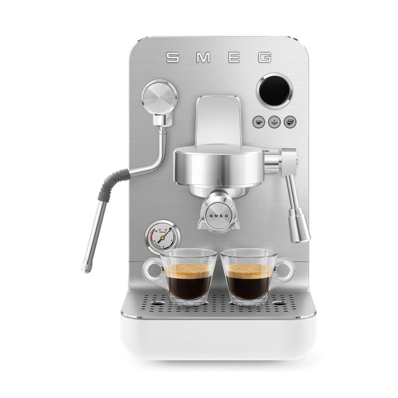 Smeg Minipro Espresso Machine — Matte White