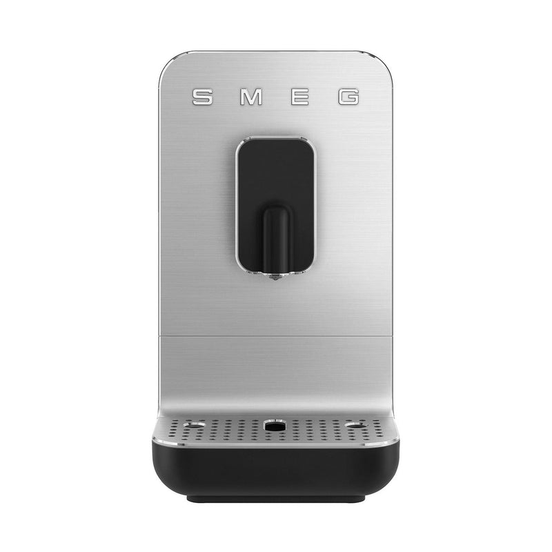 Smeg Super Automatic Espresso Machine with Hot Water, Matte Black