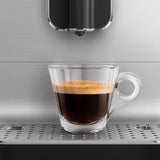 Smeg Super Automatic Espresso Machine with Hot Water, Matte Black