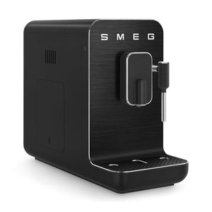 Smeg Super-Automatic Espresso Machine with Steam Wand — Full Black