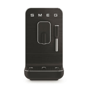 Smeg Super-Automatic Espresso Machine with Steam Wand — Full Black