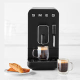 Smeg Super-Automatic Espresso Machine with Steam Wand — Full Black