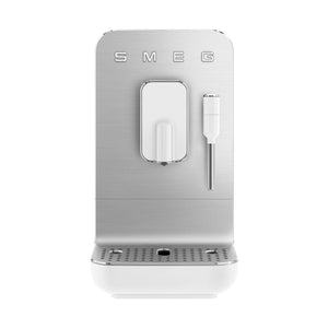 Smeg Super-Automatic Espresso Machine with Steam Wand — Matte White